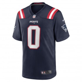 Miesten New England Patriots NFL Pelipaita Christian Barmore 0 Nike Navy 2021 NFL Draft